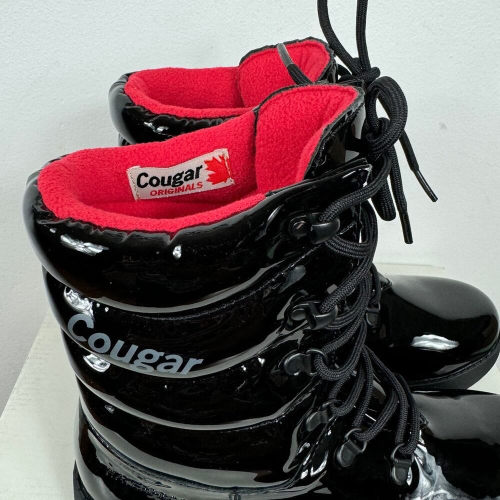 Cougar Original The Pillow Boot in Black Patent Size 8 - Picture 8 of 9